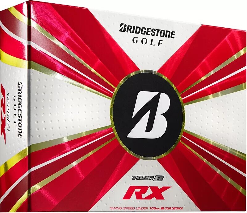 

Мячи для гольфа Bridgestone Tour B RX 2022, белый