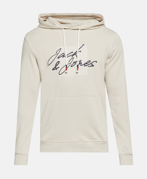 

Худи с капюшоном Jack & Jones, экрю