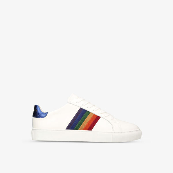 

Кожаные кроссовки Lennon с радужным узором Kurt Geiger London, белый
