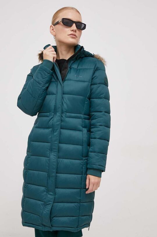 

Длинная куртка May Pepe Jeans, зеленый