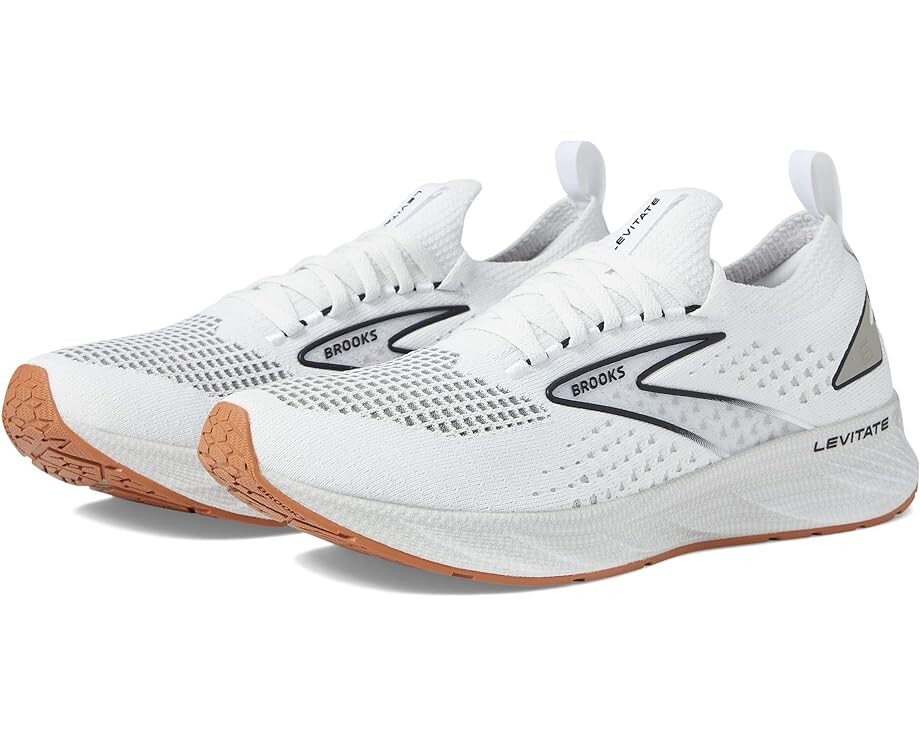 

Кроссовки Brooks Levitate StealthFit 6, цвет White/Bran
