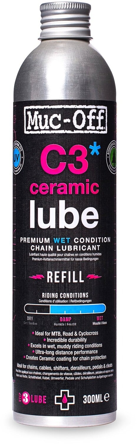 

C3 Ceramic Wet Lube, сменный блок 300 мл Muc-Off