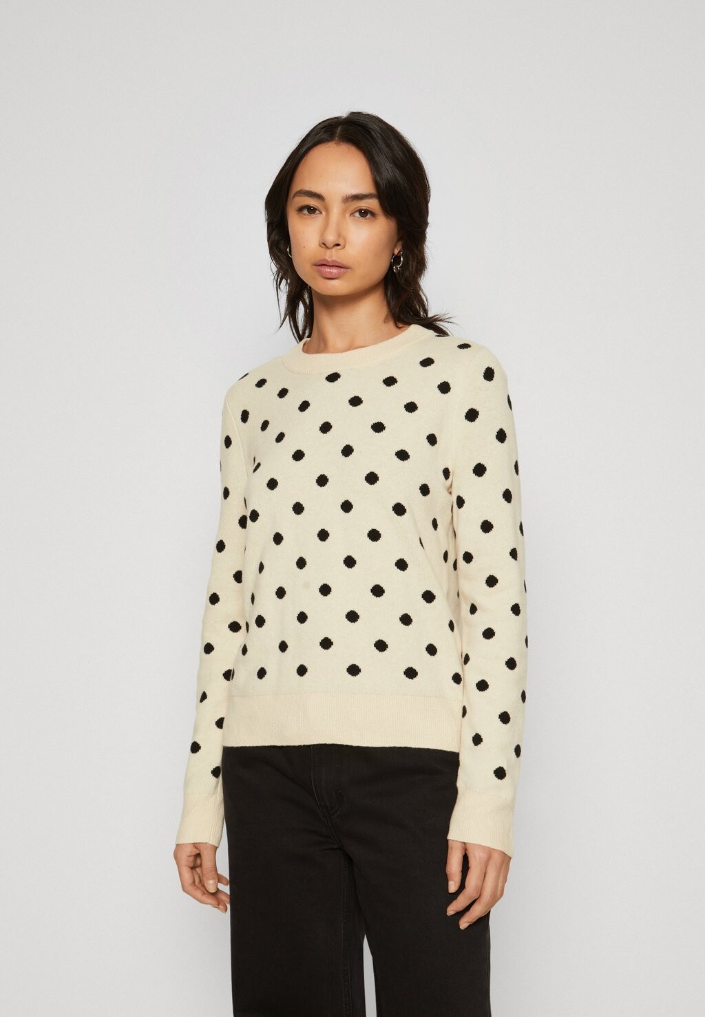 

Свитер Crew GAP, цвет black/white