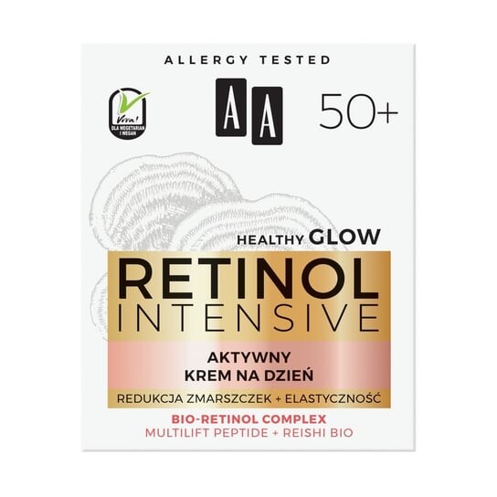 

Активный дневной крем уменьшение морщин + эластичность, 50 мл AA, Retinol Intensiv 50+