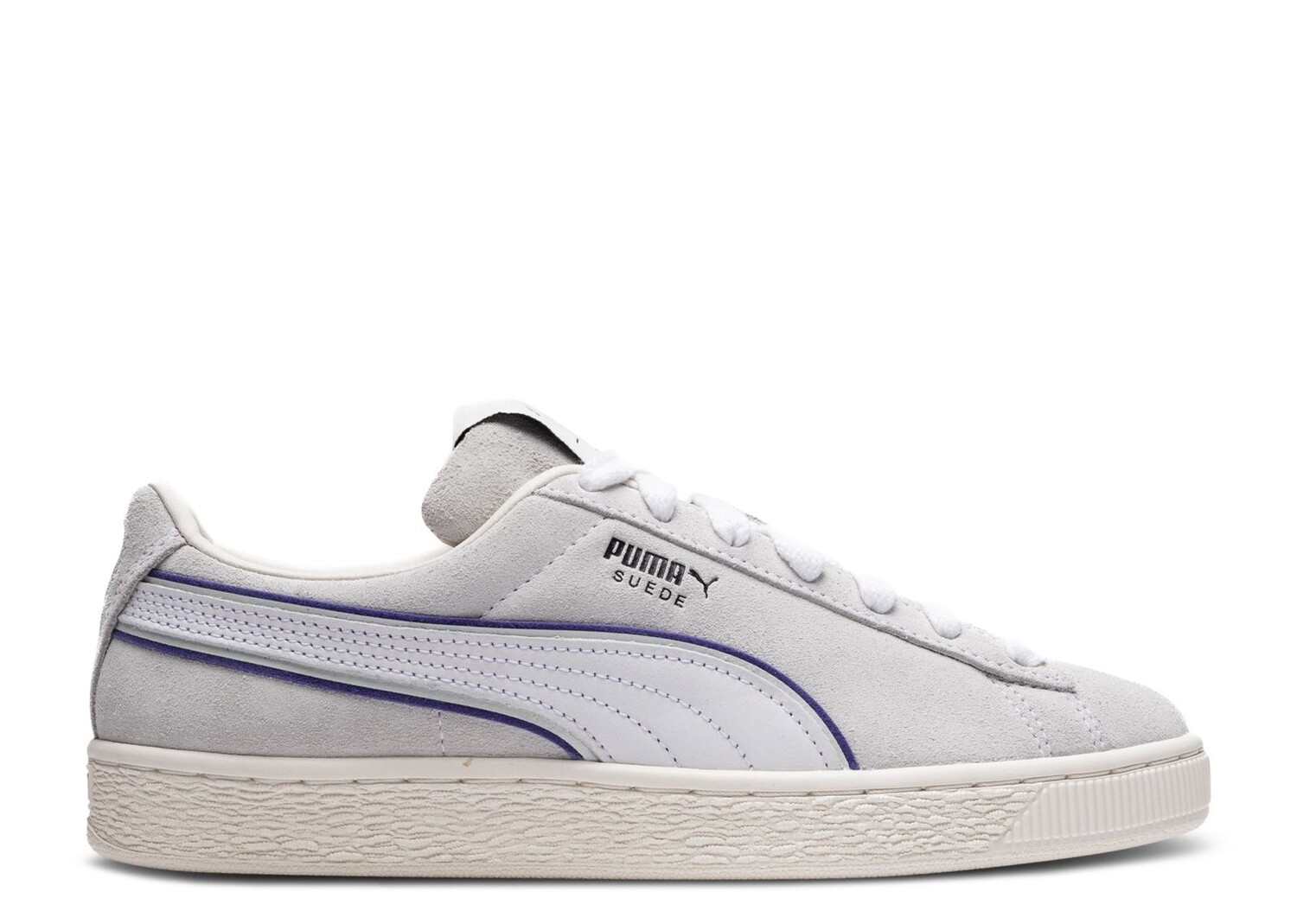 

Кроссовки Puma Lauren London X Suede 'Protect Your Peace', белый, Белый;серый