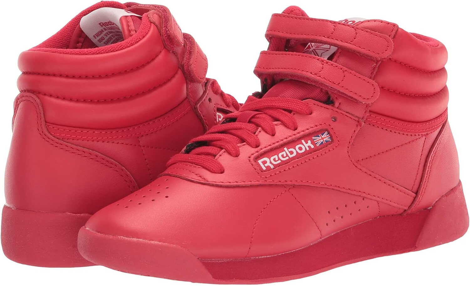 

Кроссовки Freestyle Hi High Top Reebok, цвет Vector Red/White