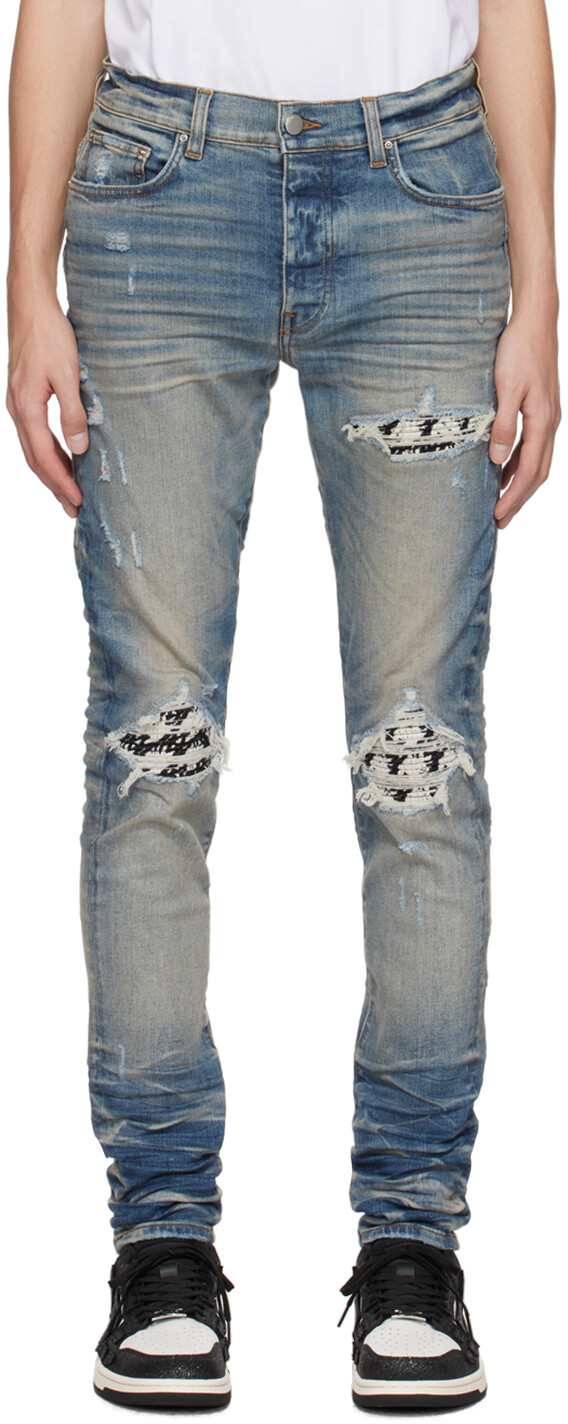 

Джинсы AMIRI цвета индиго MX1