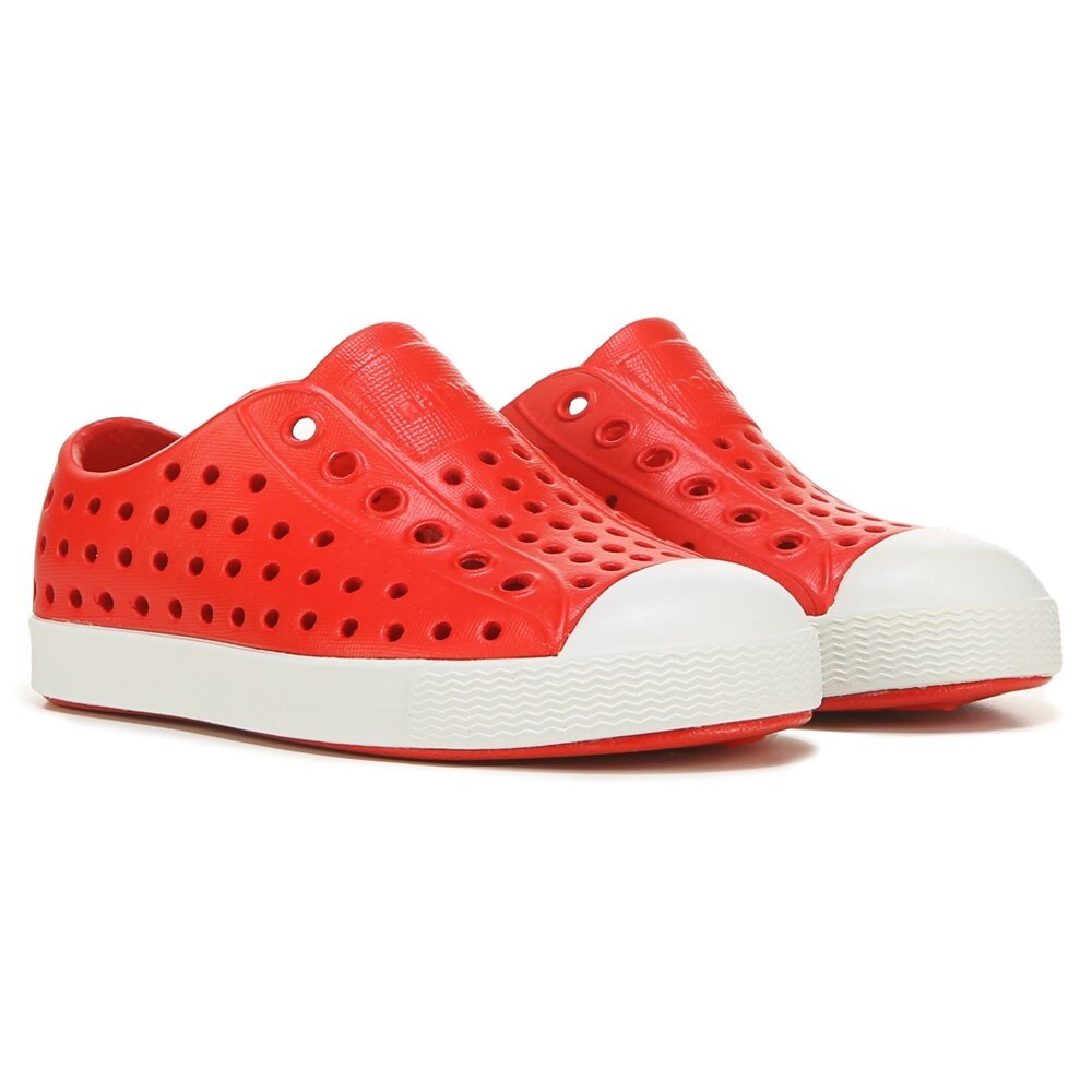 

Детские слипоны Jefferson для малышей Native Shoes, красный