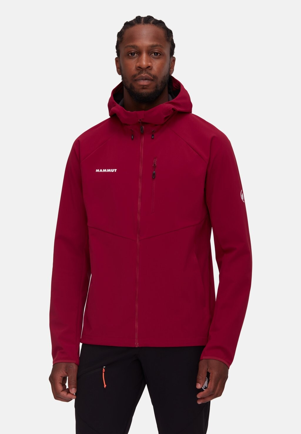 

Куртка софтшелл Mammut, красный