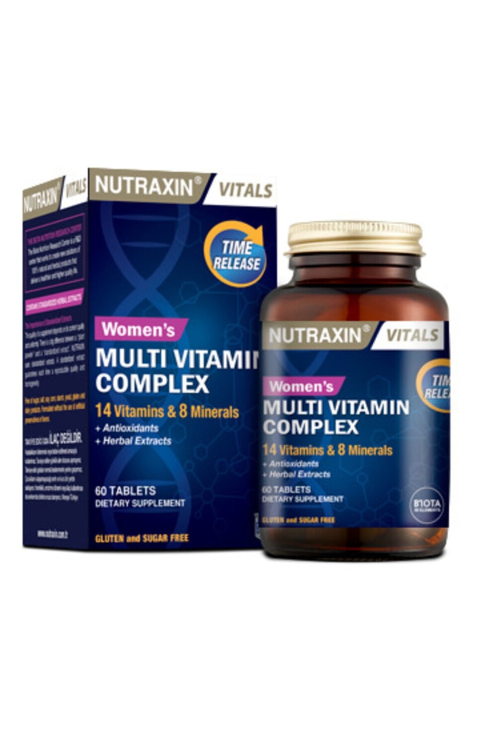 

Nutraxin Мультивитаминный комплекс для женщин 60 таблеток