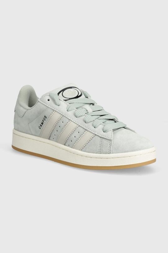 

Кроссовки Campus 00s из нубука adidas Originals, серебряный, Серый