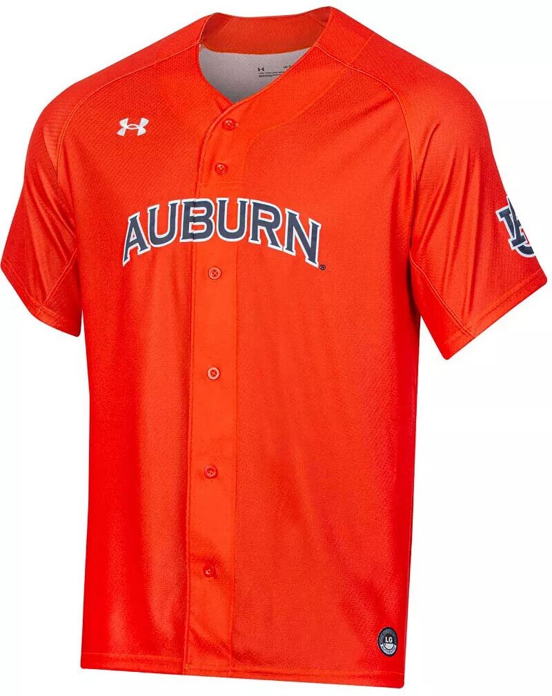 

Мужская бейсбольная майка Under Armour Auburn Tigers Orange Replica