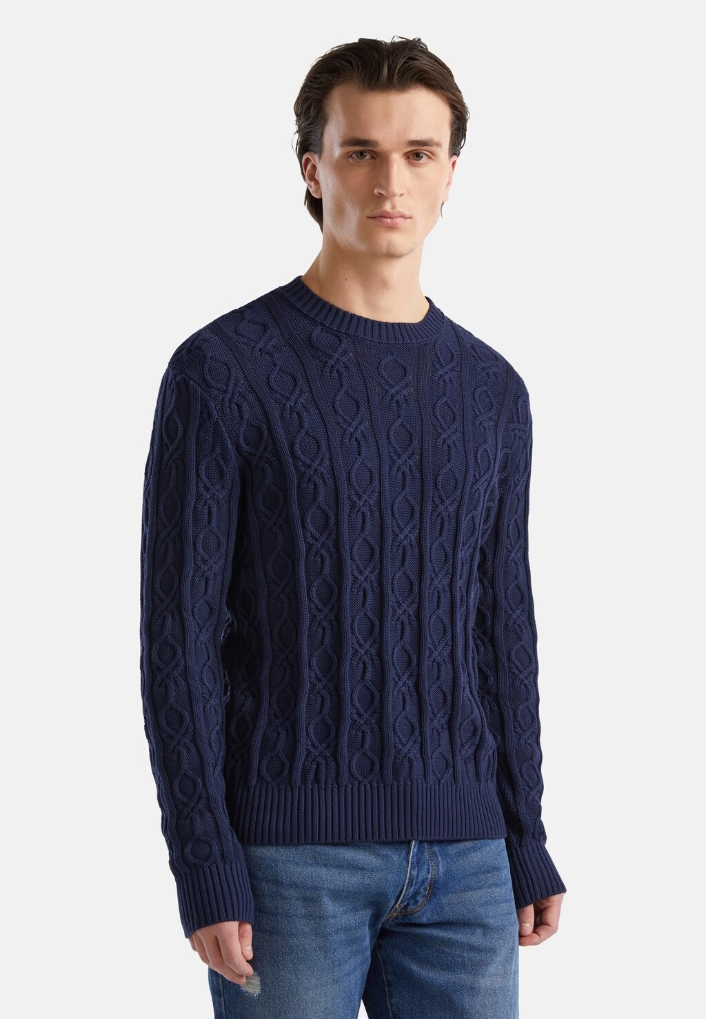 

Свитер Monogram United Colors of Benetton, синий