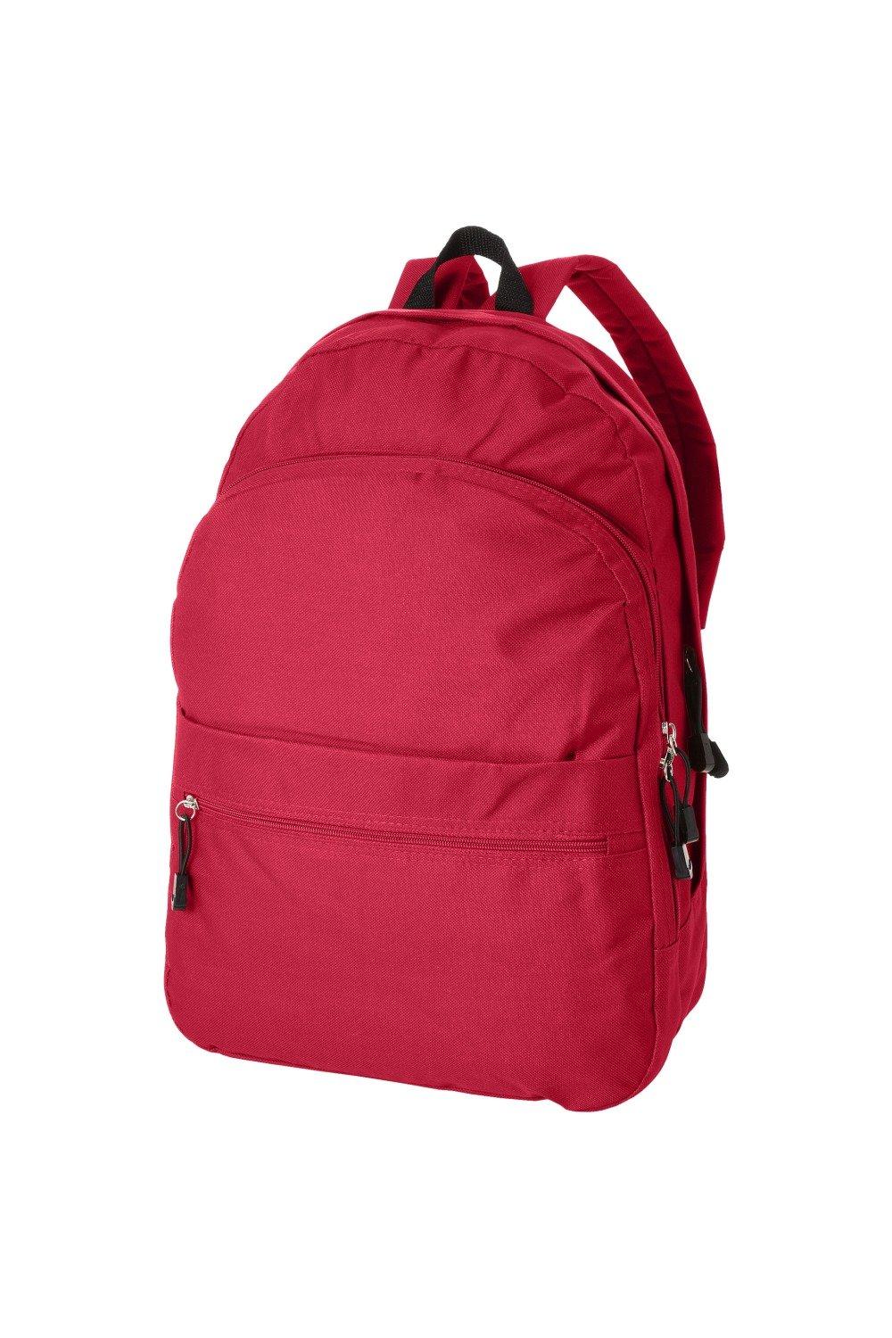 Трендовый рюкзак Bullet, красный нагрудники бусинка на липучке с карманом веселые животные