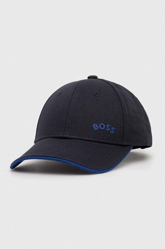 

Бейсболка из хлопка Boss, синий