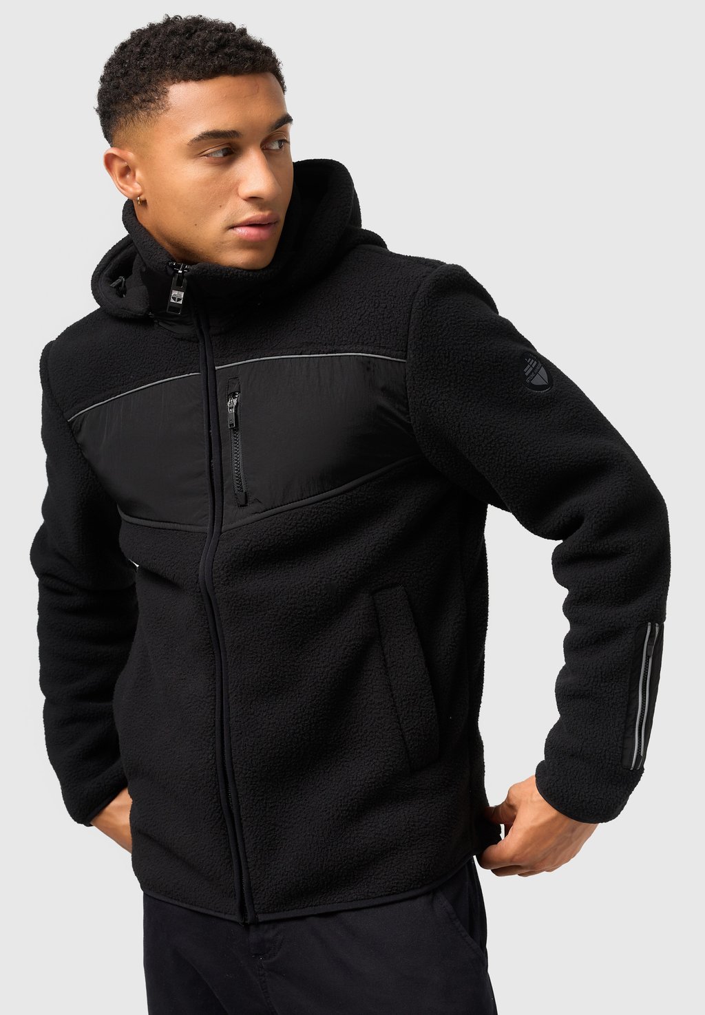 Флисовая куртка ILLIAN STONE HARBOUR, цвет black
