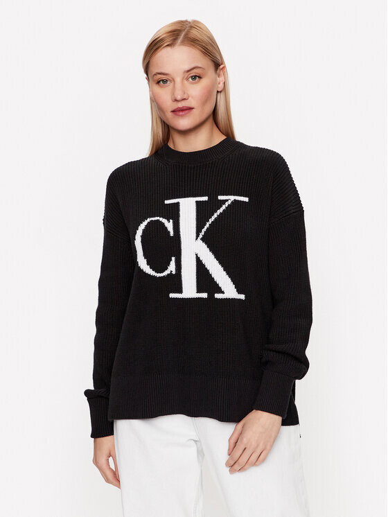 

Свитер обычного кроя Calvin Klein, черный