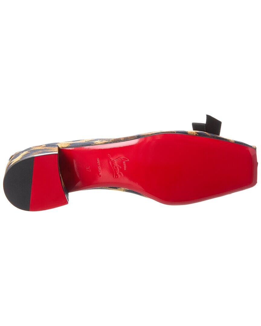 

Christian Louboutin Mamaflirt 30 Атласные Туфли, коричневый