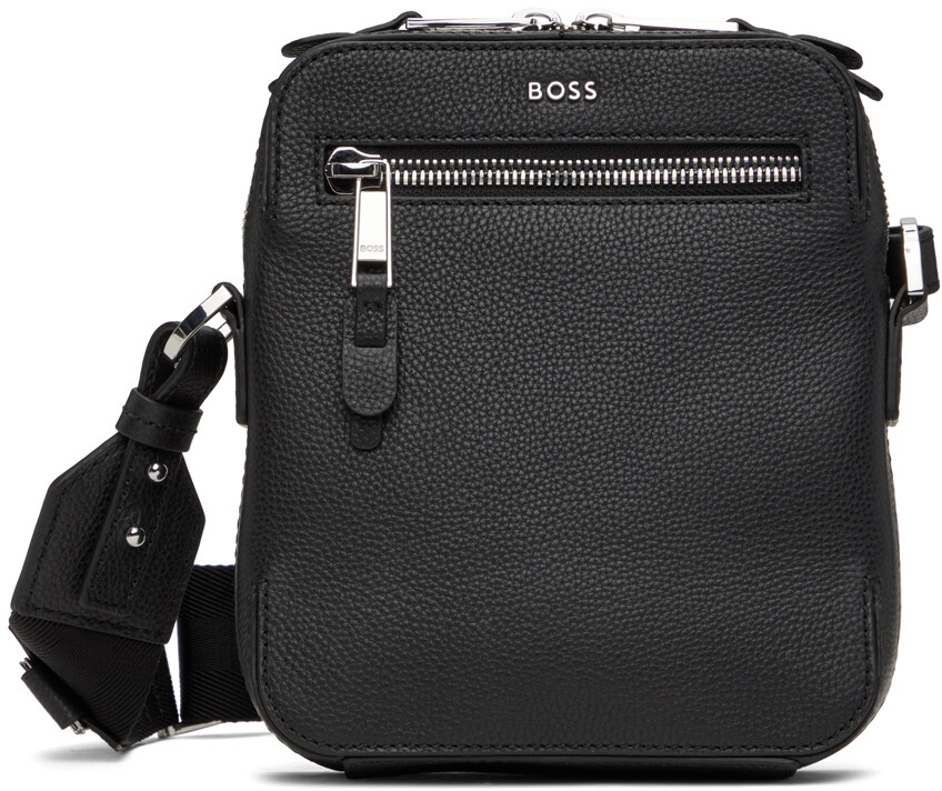 

Черная сумка на молнии Boss, цвет Black