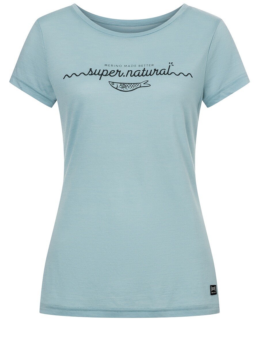 

Футболка super.natural Merino, синий