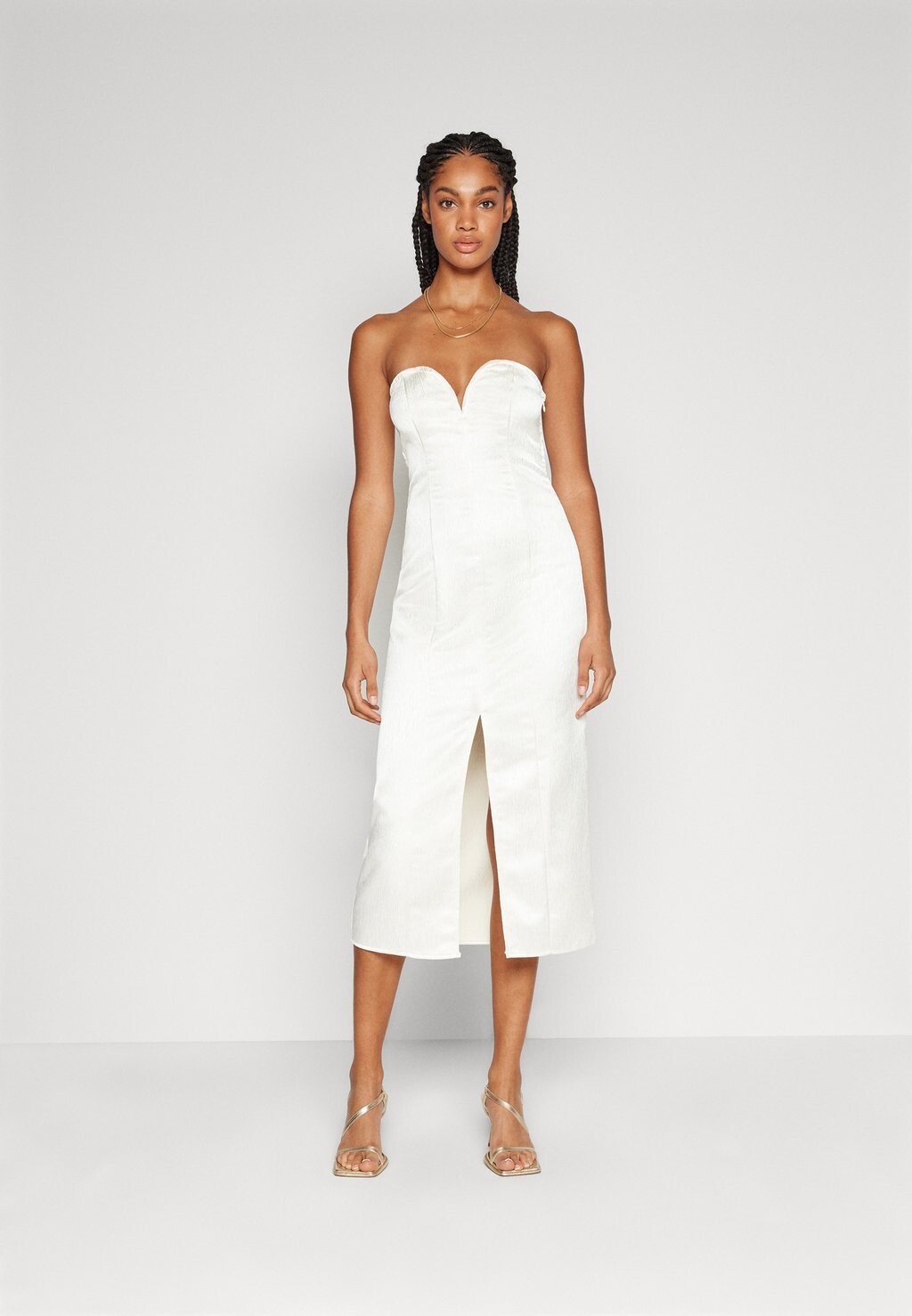 

Элегантное платье PCDANA MIDI DRESS Pieces, облачно-кремовый