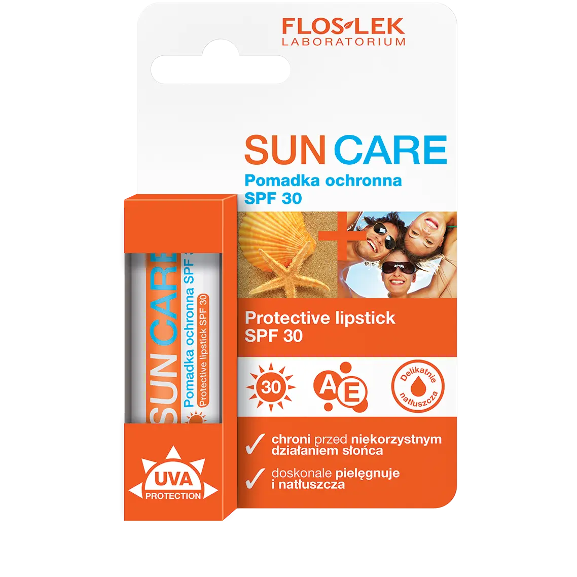 

Защитная помада spf30 Floslek, 15 гр