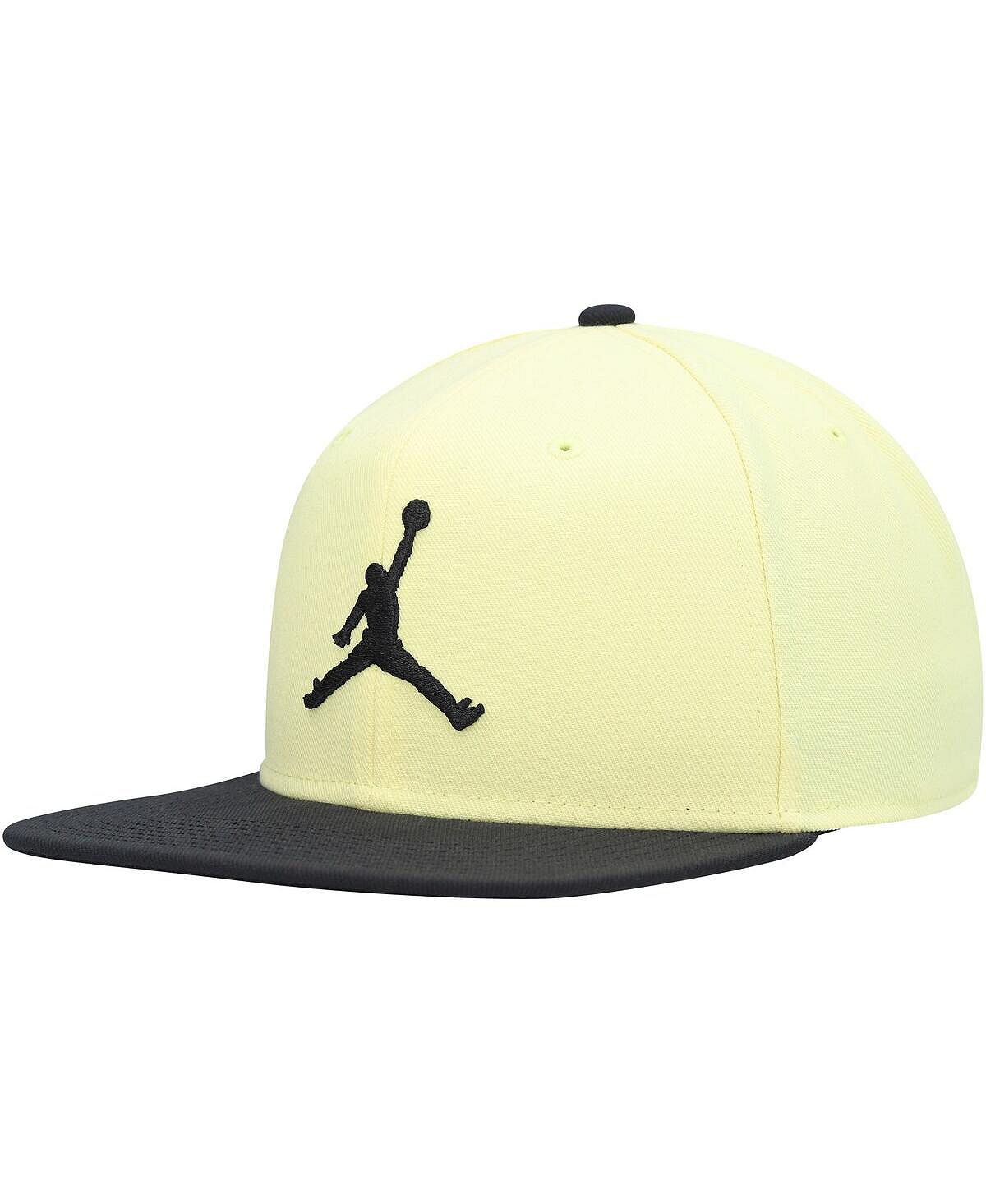 

Мужская фирменная желто-черная кепка Pro Jumpman Snapback Jordan