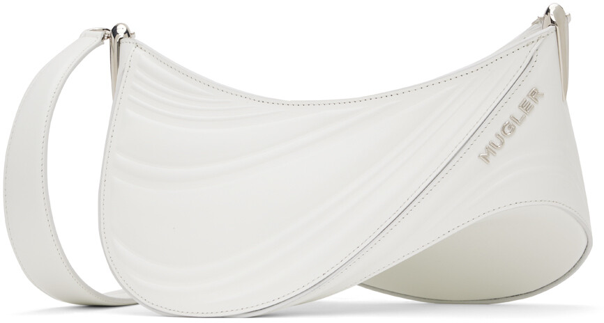 

Белая средняя сумка Spiral Curve 01 Mugler