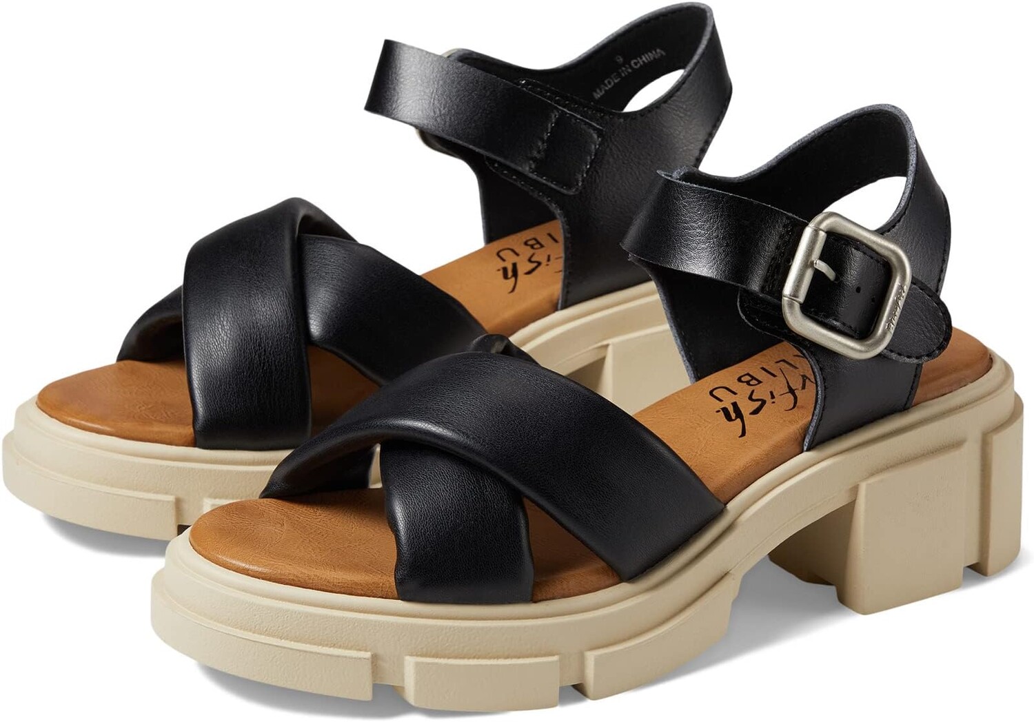 

Босоножки Comilla Blowfish Malibu, цвет Black Far Out/Dye Cut
