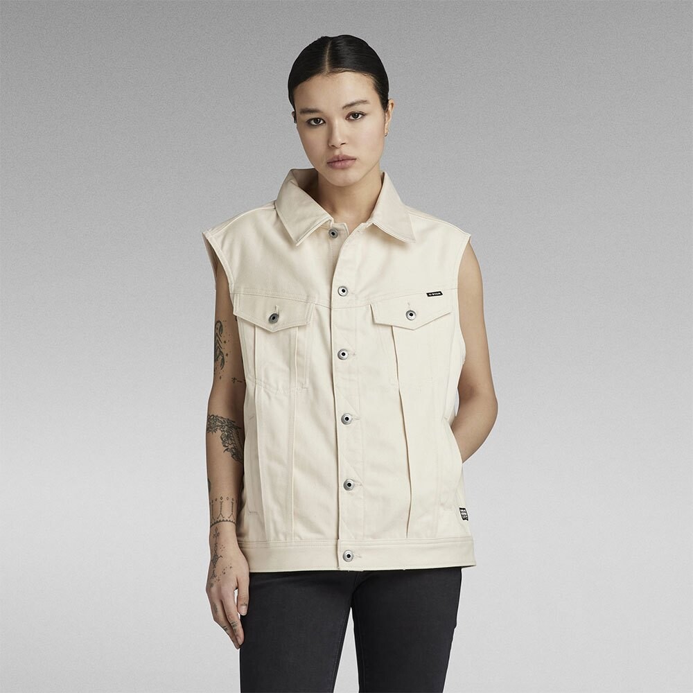 

Жилет G-Star X Maarten Baas Vest, бежевый