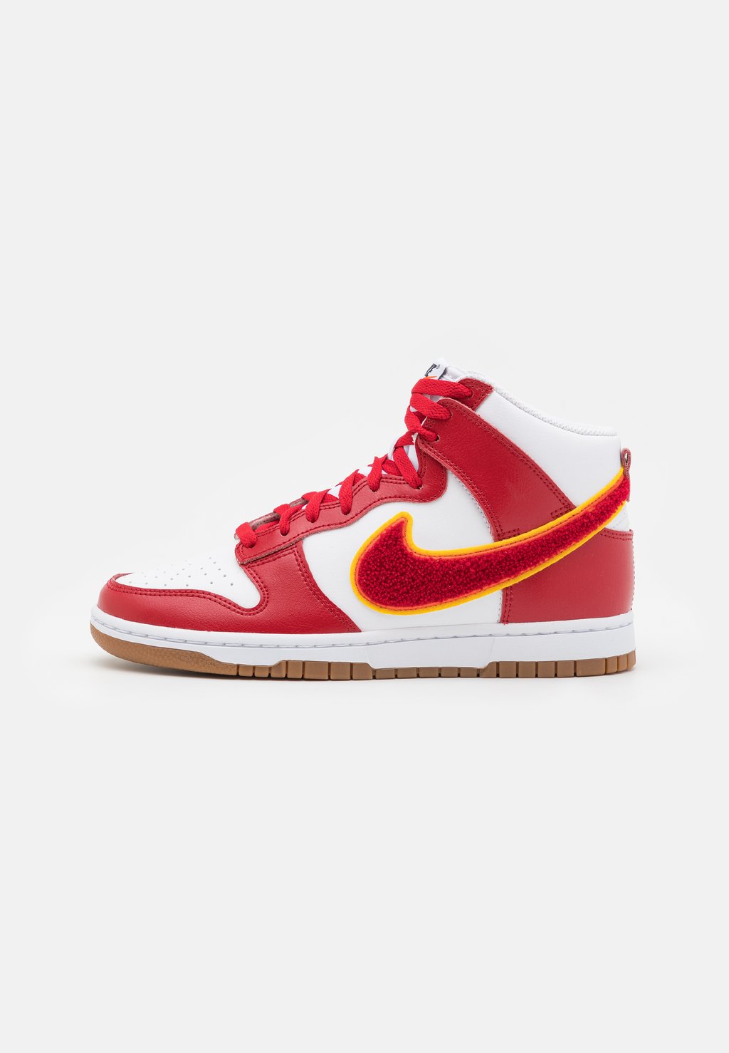 

Высокие кроссовки Nike Dunk Hi Retro, белый / спортивный красный