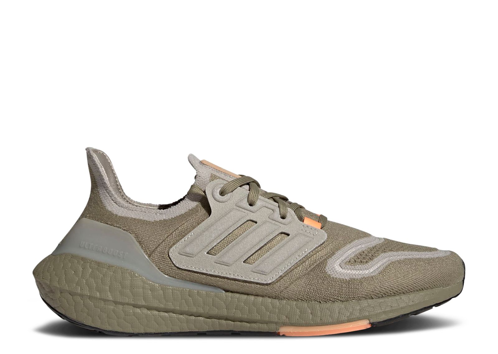 

Кроссовки adidas Ultraboost 22 'Orbit Green Beam Orange', зеленый, Зеленый;серый