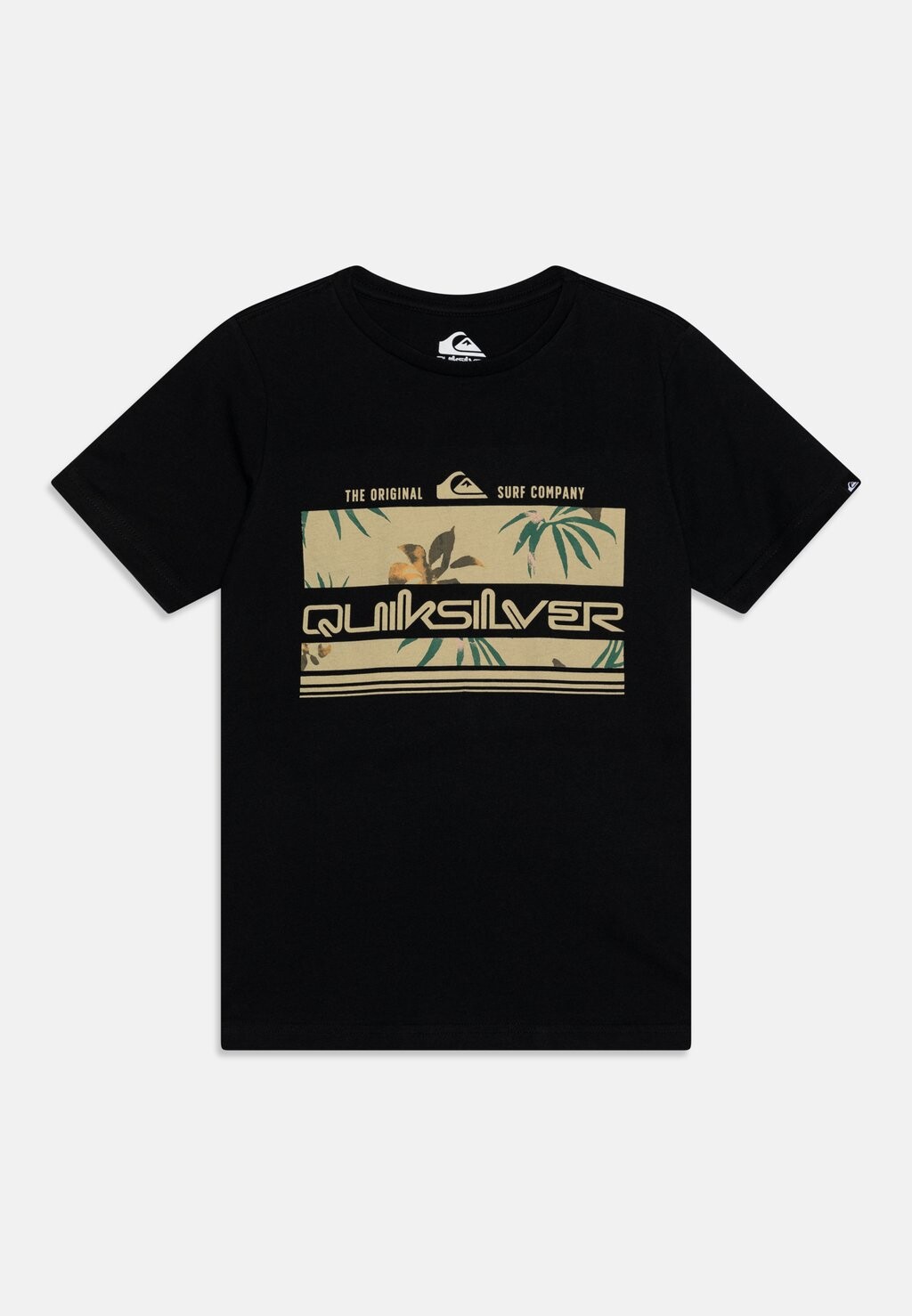 Футболка с принтом TROPICAL RAINBOW Quiksilver, цвет black