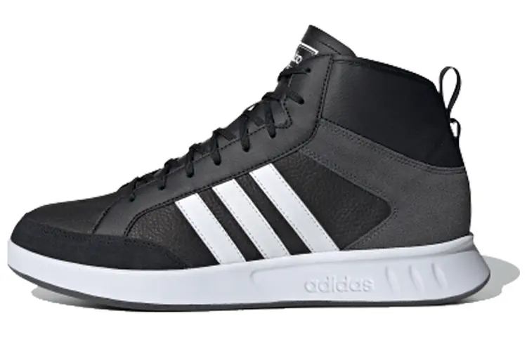 

Теннисные кроссовки унисекс Adidas Court80s Черный/Белый
