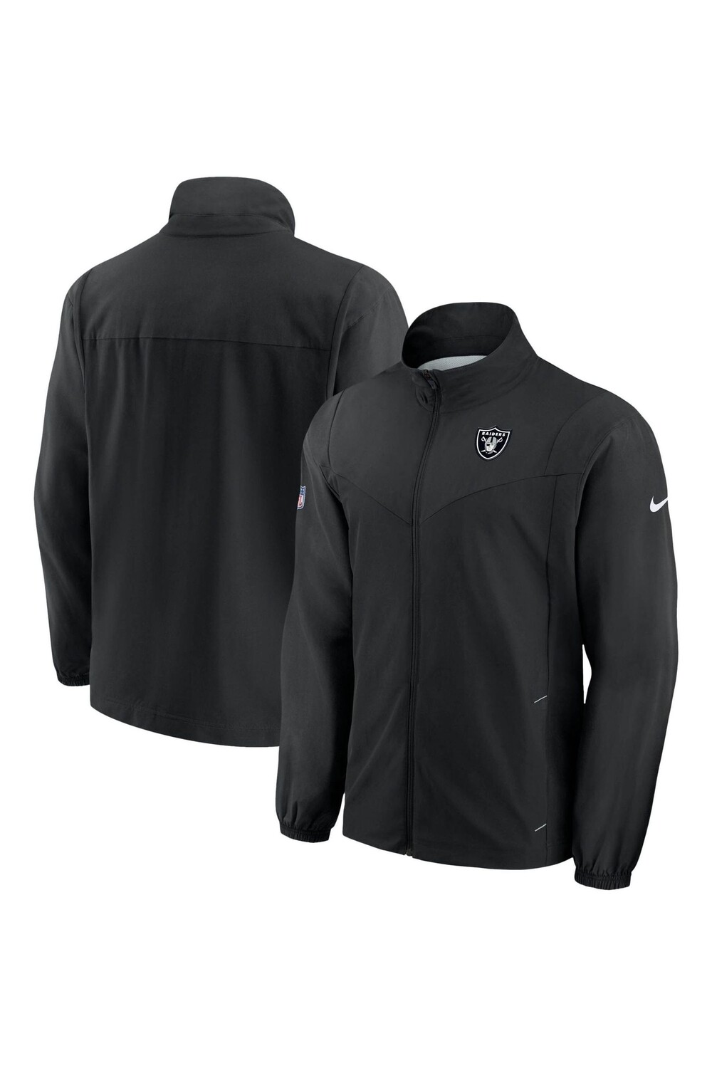 

Куртка на молнии Fanatics Las Vegas Raiders Nike, черный