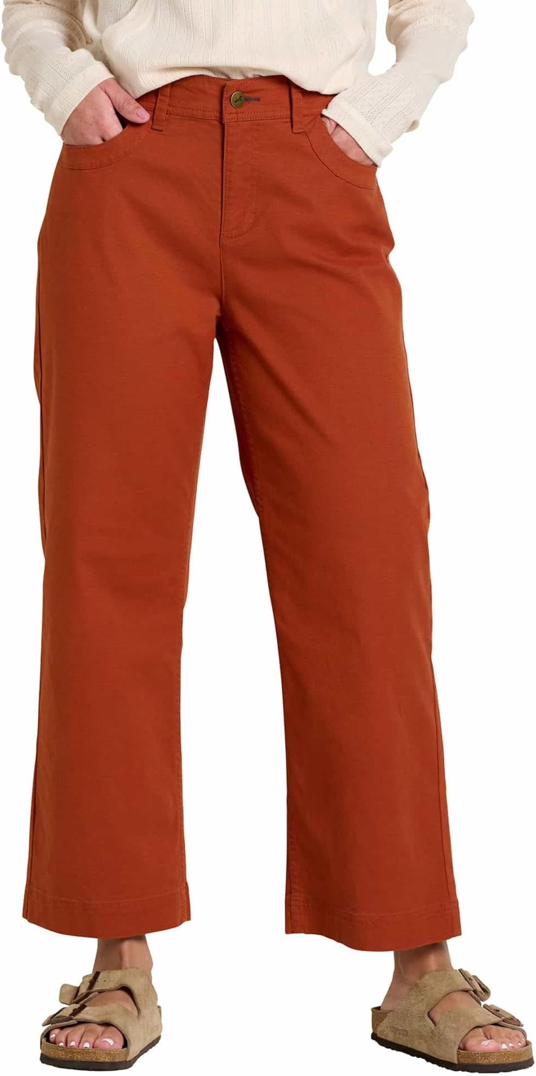 Широкие брюки Earthworks Toad&Co, цвет Cinnamon