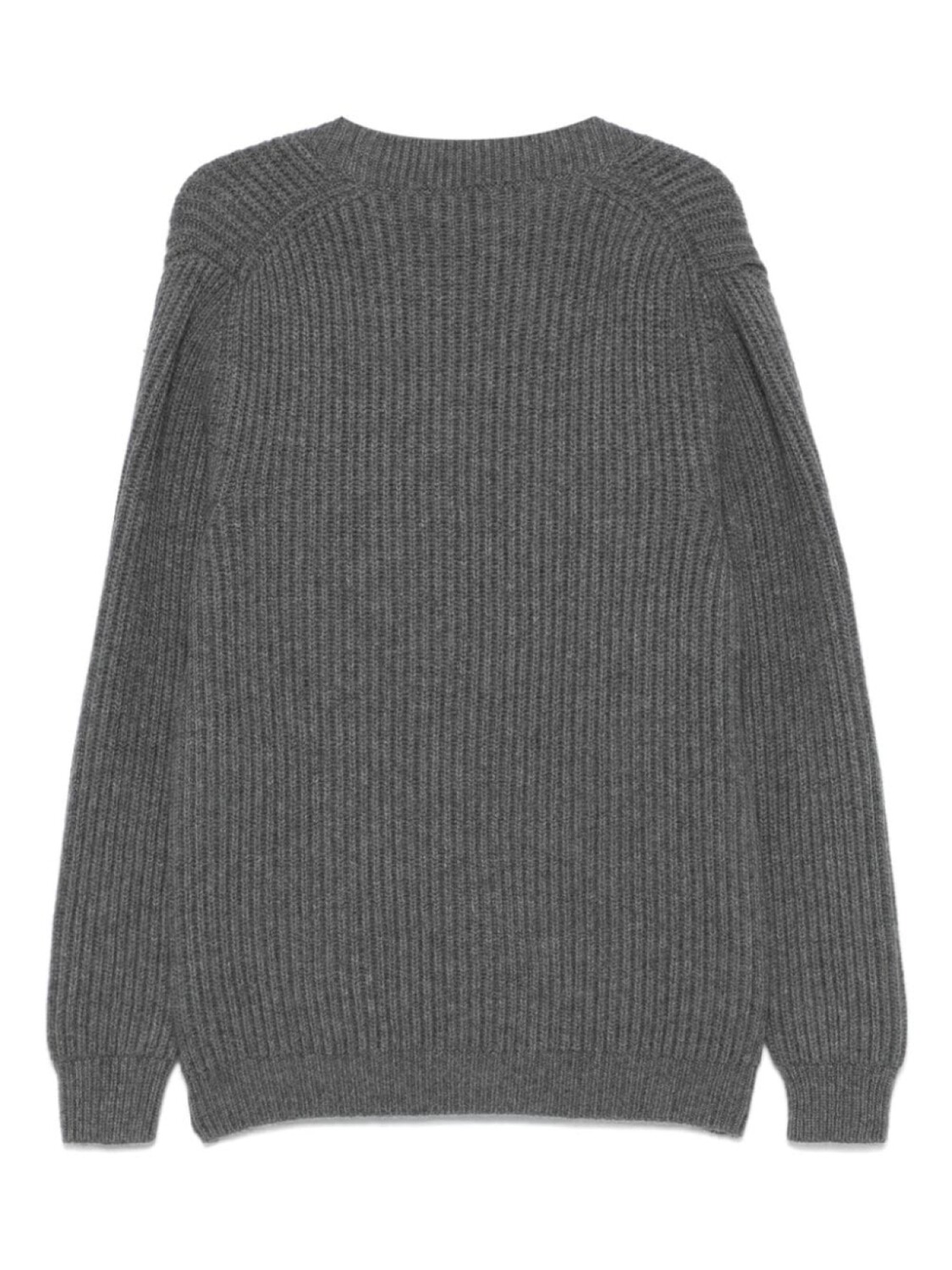 

Kiton кардиган в рубчик, серый