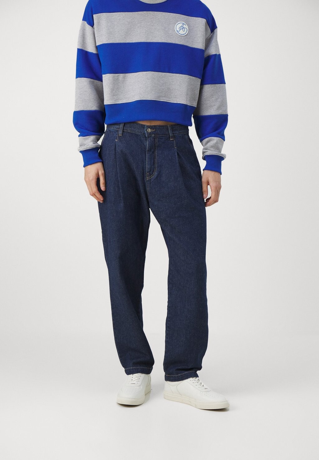 

Джинсы прямого кроя NEIRA PLEATED David Catalan, цвет blue