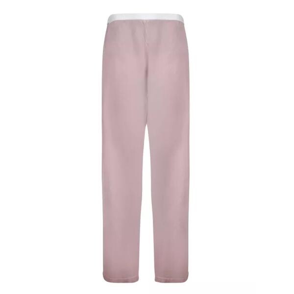

Брюки wide leg semi-sheer trousers Maison Margiela, розовый
