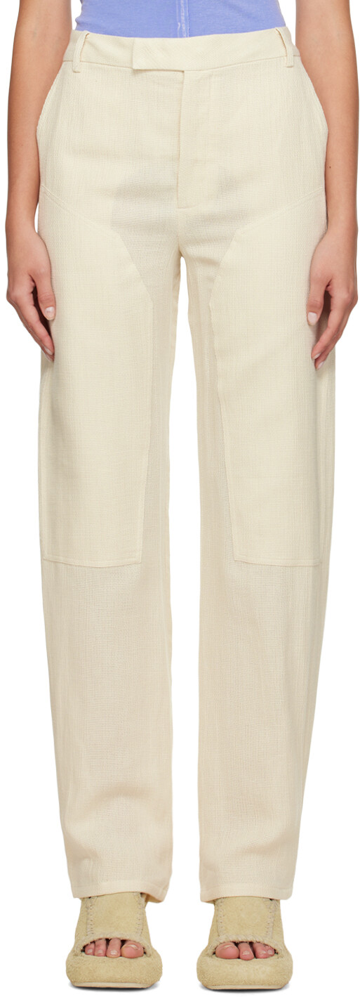 

Off-White брюки свободного кроя Eckhaus Latta