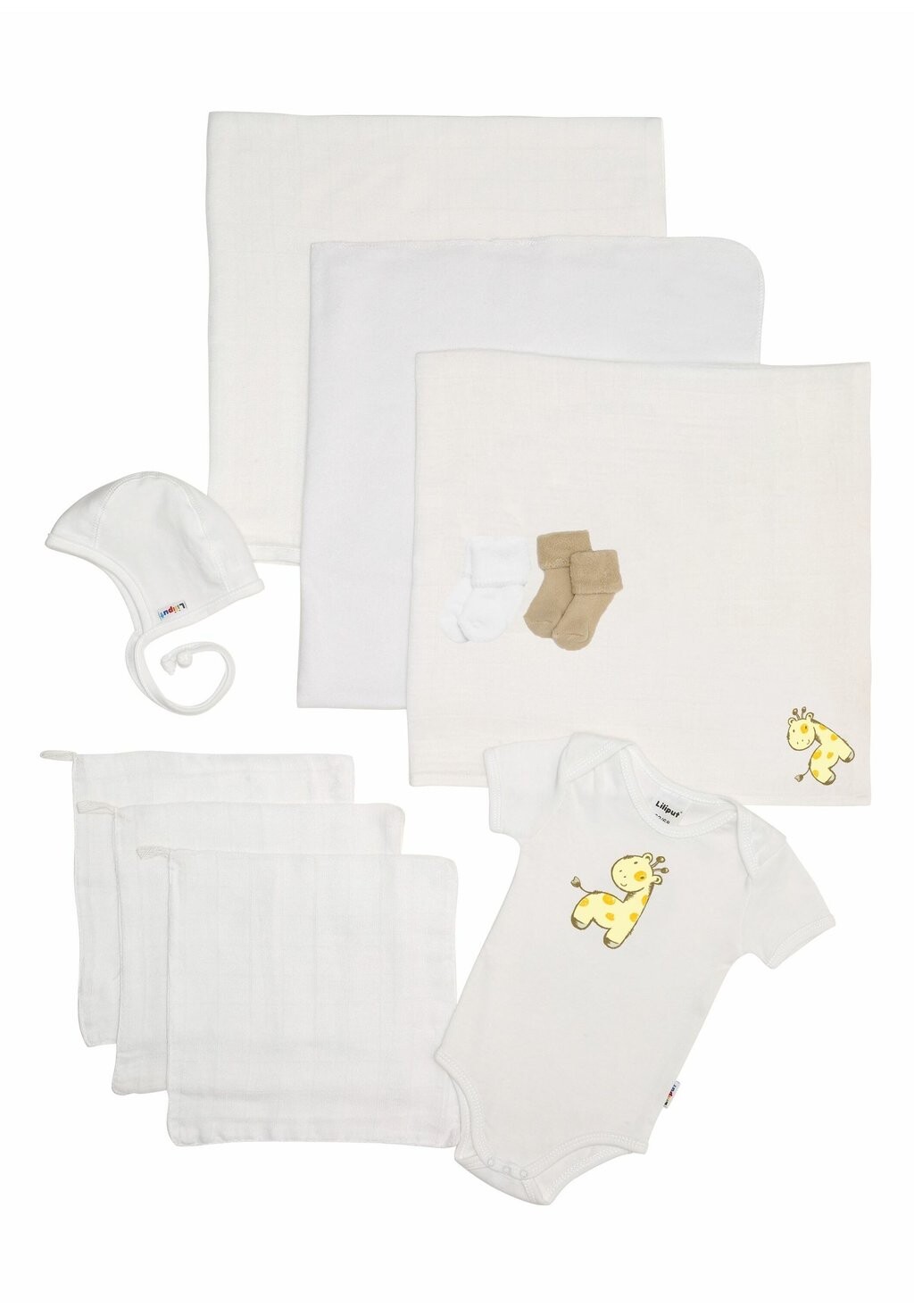 

Подарок на рождение SET GIRAFFE Liliput, цвет weiß