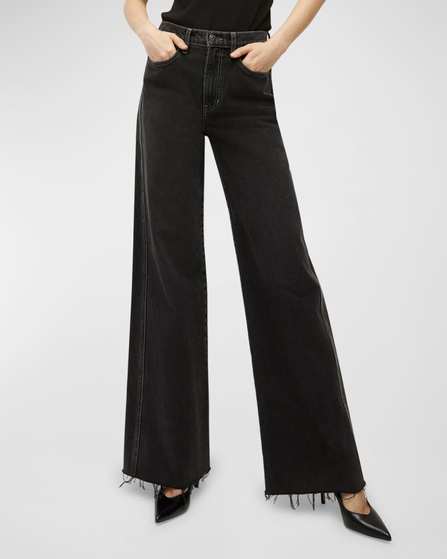 

Широкие джинсы с высокой посадкой Taylor Veronica Beard Jeans