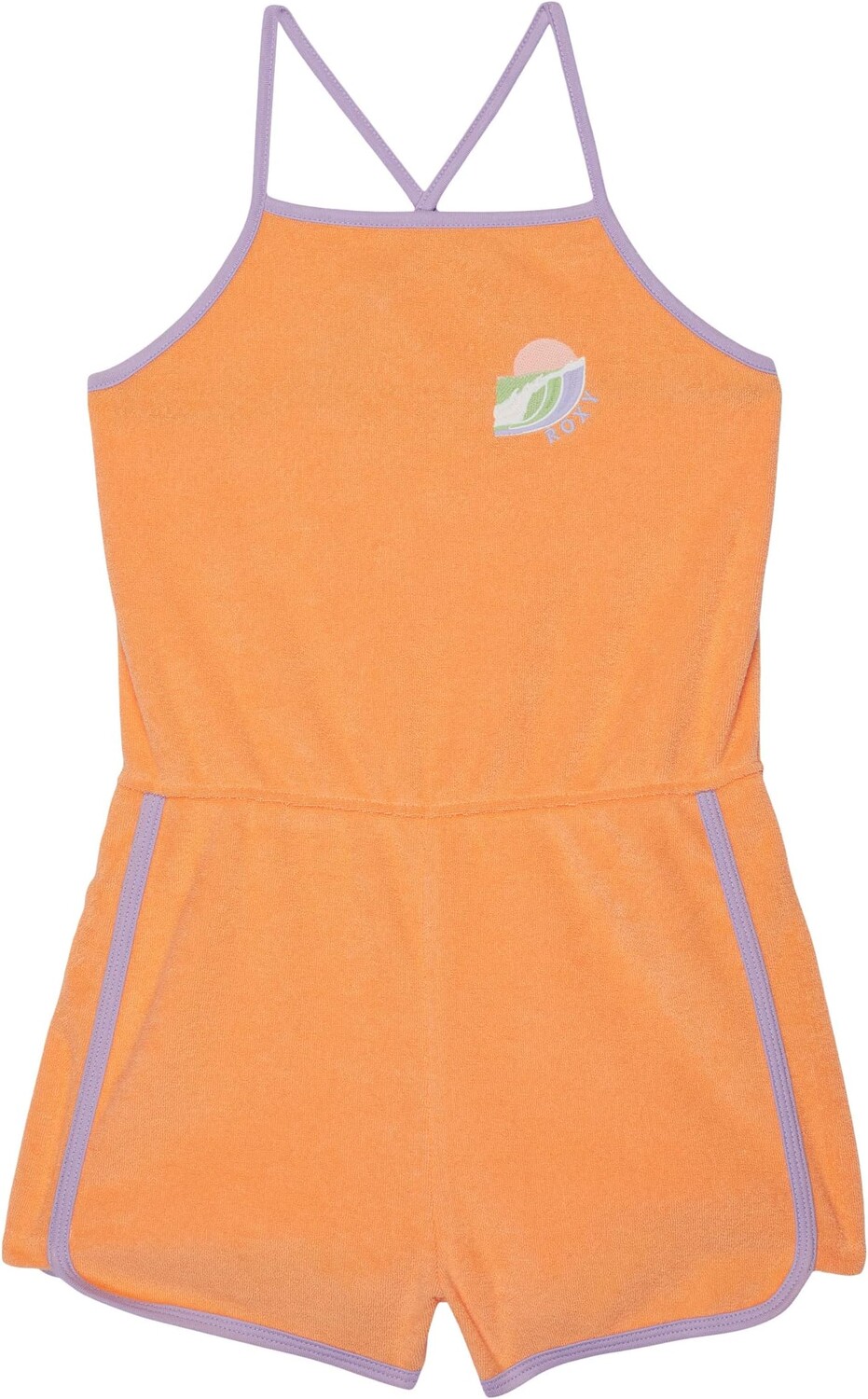 Комбинезон Roxy Glitter In The Air Strappy Romper, цвет Mock Orange