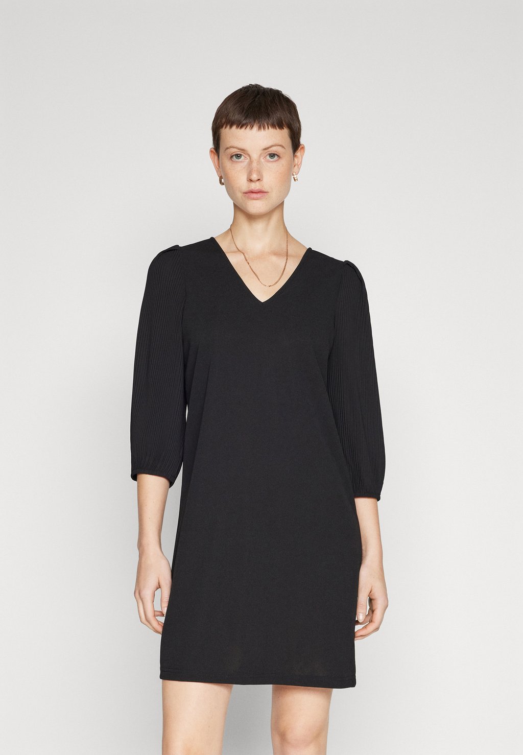 Летнее платье Vmrith Short Dress Vero Moda, черный платье летнее vmccaro dress vero moda curve черный