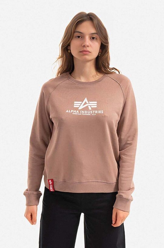 

Толстовка Alpha Industries, розовый