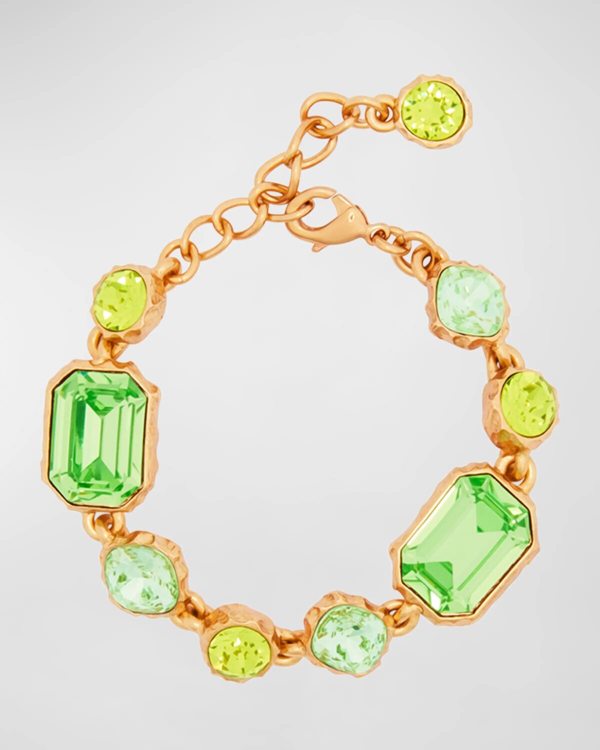 

Классический браслет с кристаллами Oscar de la Renta, цвет Peridot