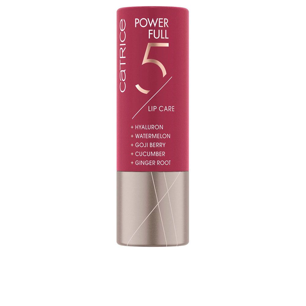 Бальзам для губ Power full 5 lip care balm Catrice, 3,5 г, 030-sweet cherry бальзам для губ power full 5 lip care balm catrice 3 5 г 030 sweet cherry