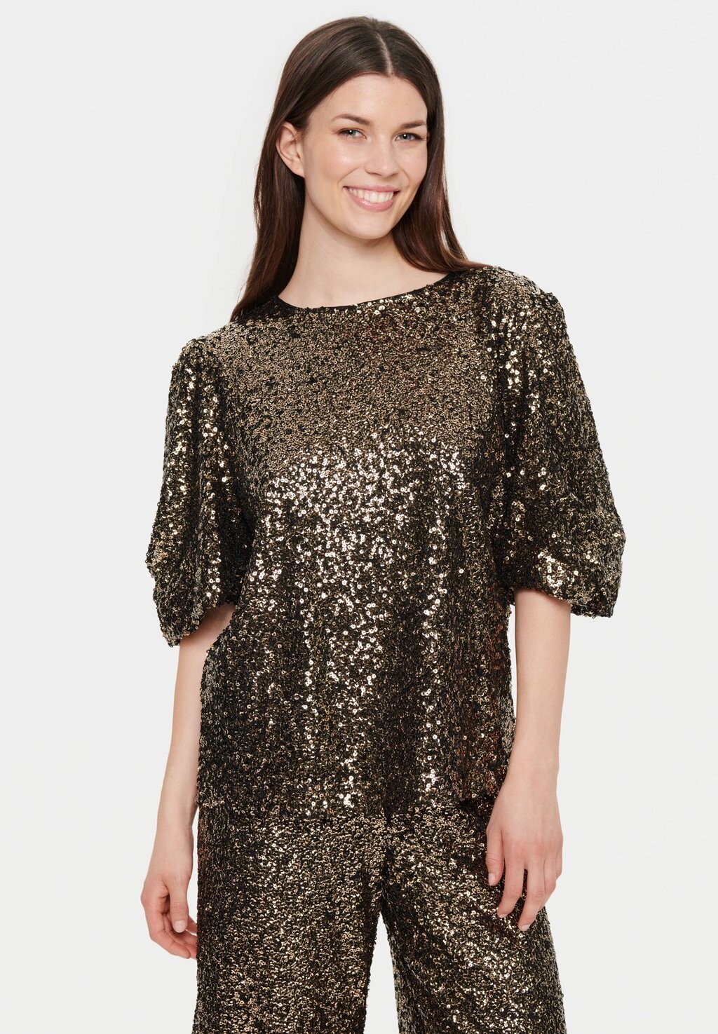 

Блуза Saint Tropez BAILEYSZ, цвет antique sequins