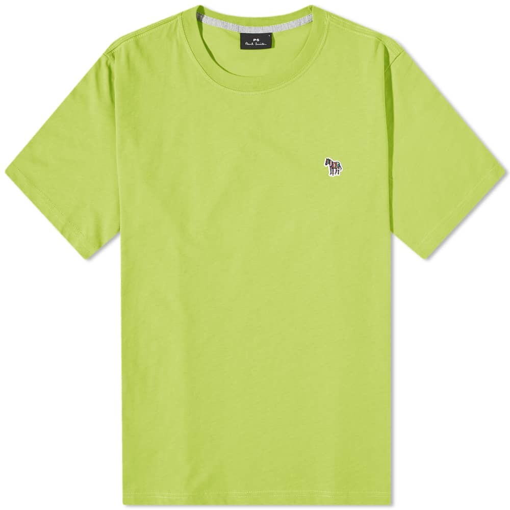 

Футболка с логотипом Paul Smith и зеброй, желтый