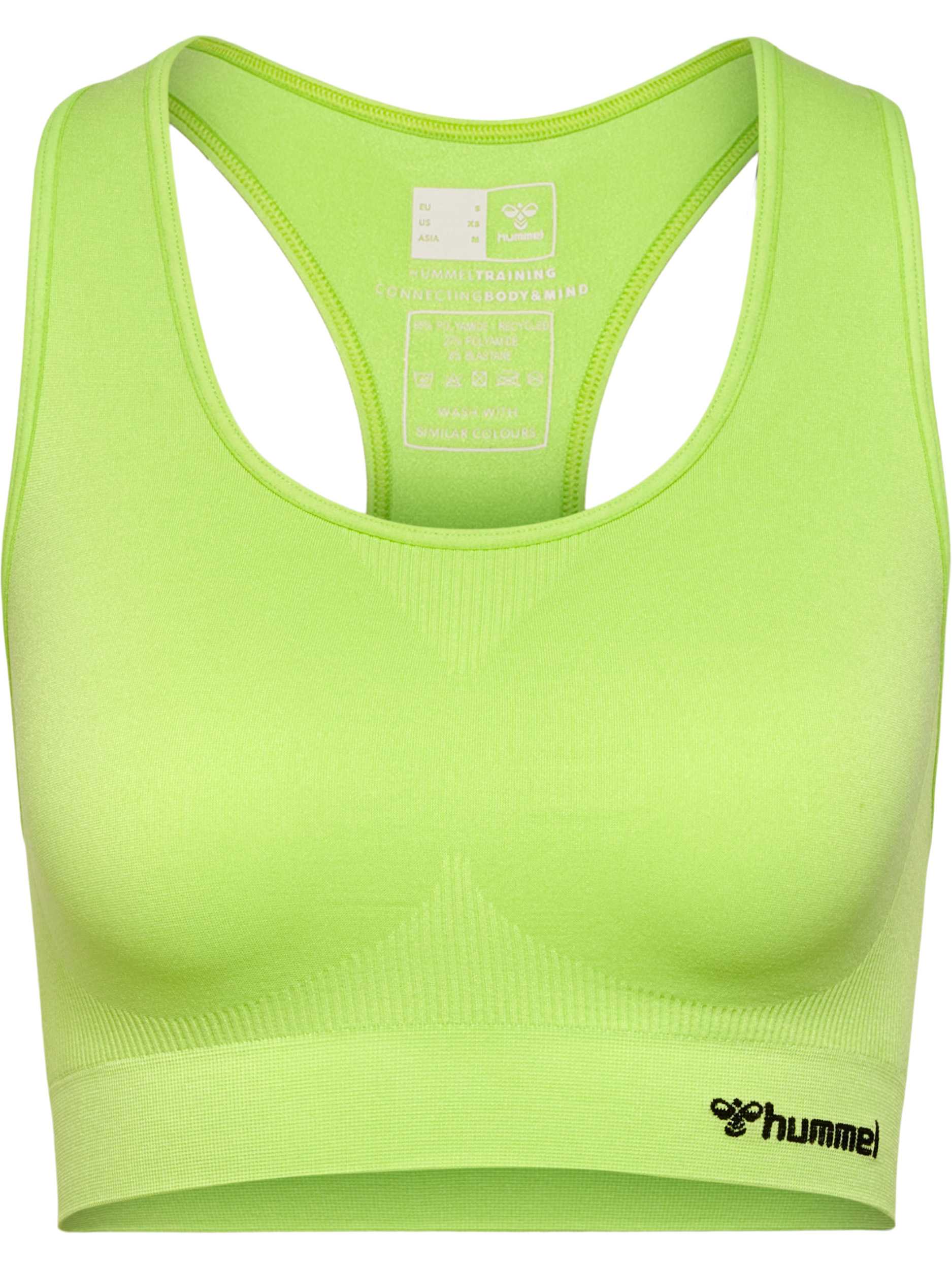 

Футболка Hummel S/L Hmltif Seamless Sports Top, цвет SHARP GREEN